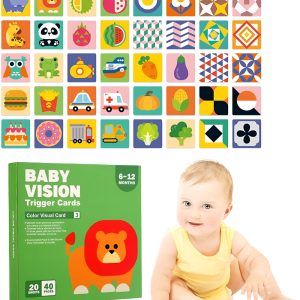 TARJETAS DE ESTIMULACIÓN VISUAL 6 a 12 meses